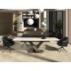 Scaune - Scaun modern pivotant piele sintetica Black