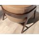 Fotolii - Fotoliu cu design modern piele naturala Brown