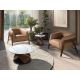 Fotolii - Fotoliu cu design modern piele naturala Brown