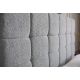 Paturi - Pat PRESTIGE 180x200cm boucle gri cu spatiu de depozitare