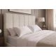 Paturi - Pat PRESTIGE 160x200cm boucle gri cu spatiu de depozitare