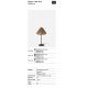 Stalpi - Lampadar exterior IP65 SAIGON OUT C70 ocru