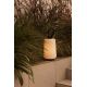 Lampi decorative si solare - Lampa portabila exterior IP54 MUNA alba