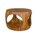 Masute Living - Masuta de cafea rotunda ORGANIC LOOP 60cm Sheesham