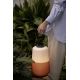 Lampi decorative si solare - Lampa portabila exterior IP54 MUNA alb/orange