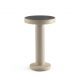 Lampi decorative si solare - Lampa portabila exterior solara IP44 CAIRO sand