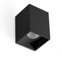 Aplica LED exterior ambiental IP65 KOV 1L Black square 6W 2700K