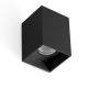 Aplice - Aplica LED exterior ambiental IP65 KOV 1L Black square 6W 2700K