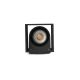 Aplice - Aplica LED exterior ambiental IP65 KOV 1L Black square 6W 2700K
