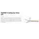 Lustre cu ventilator - Ventilator cu telecomanda RUDDER 3 S alb/frasin