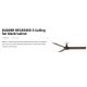 Lustre cu ventilator - Ventilator incastrabil tavan cu telecomanda RUDDER 3 S negru/nuc