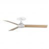 Ventilator incastrabil tavan cu telecomanda RUDDER 3 S alb/frasin