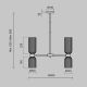 Candelabre, Lustre - Lustra, Candelabru design modern Antic Cognac