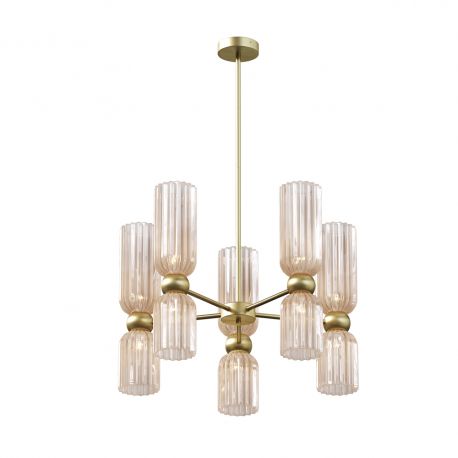 Candelabre, Lustre - Lustra, Candelabru design modern Antic Cognac