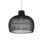 Pendule, Lustre suspendate - Lustra/Pendul din ratan design decorativ Bell 50cm