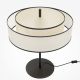 Veioze - Veioza, Lampa de masa Moderna Bergamo alb, negru