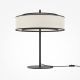 Veioze - Veioza, Lampa de masa Moderna Bergamo alb, negru