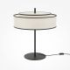 Veioze - Veioza, Lampa de masa Moderna Bergamo alb, negru