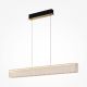 Pendule, Lustre suspendate - Lustra suspendata LED metal auriu, sticla Majesty