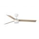 Lustre cu ventilator - Lustra LED cu Ventilator tavan cu telecomanda RUDDER TEK 3 L alb/frasin 2700K