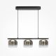 Lustra LED design modern Spirito negru