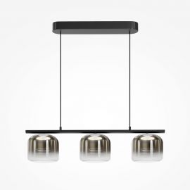 Pendule, Lustre suspendate - Lustra LED design modern Spirito negru