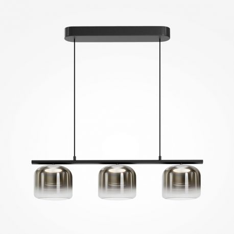 Pendule, Lustre suspendate - Lustra LED design modern Spirito negru