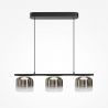 Lustra LED design modern Spirito negru