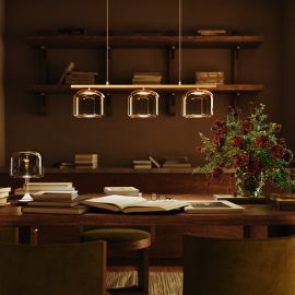 Pendule, Lustre suspendate - Lustra LED design modern Spirito auriu