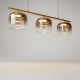 Pendule, Lustre suspendate - Lustra LED design modern Spirito auriu