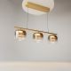 Pendule, Lustre suspendate - Lustra LED design modern Spirito auriu