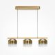 Pendule, Lustre suspendate - Lustra LED design modern Spirito auriu
