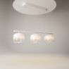 Lustra LED design modern Spirito alb