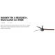 Lustre cu ventilator - Lustra LED cu Ventilator incastrabil tavan cu telecomanda RUDDER TEK 3 L negru/nuc 3000K