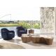 Masute Living - Masuta de cafea cu forme organice Porcelain Marble Walnut