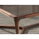 Masute Living - Masuta de cafea design LUX Smoked brown