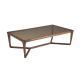 Masute Living - Masuta de cafea design LUX Smoked brown