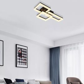 Plafoniere - Plafoniera LED design geometric Wall Art II 32x60cm