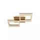 Plafoniere - Plafoniera LED design geometric Fence 44x62,5cm