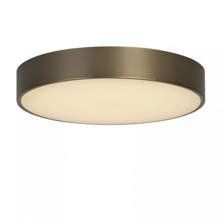 Plafoniere - Plafoniera LED design circular Palma bronz 25cm