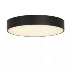Plafoniere - Plafoniera LED design circular Palma negru 25cm