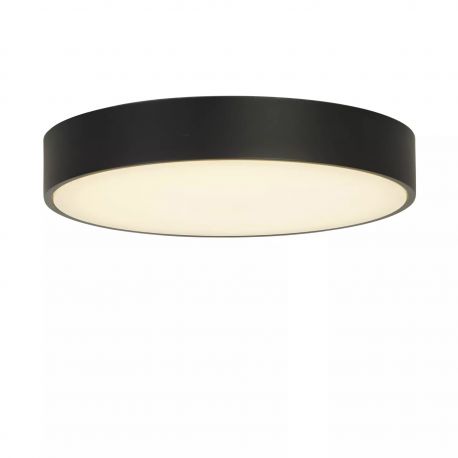 Plafoniere - Plafoniera LED design circular Palma negru 25cm