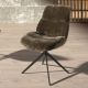 Scaune - Scaun modern pivotant Olive green