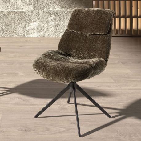 Scaune - Scaun modern pivotant Olive green