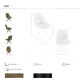 Scaune - Scaun modern pivotant Olive green