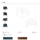 Fotolii - Fotoliu cu design modern piele naturala Petrol blue