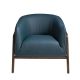 Fotolii - Fotoliu cu design modern piele naturala Petrol blue