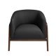Fotolii - Fotoliu cu design modern piele naturala Black