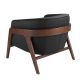 Fotolii - Fotoliu cu design modern piele naturala Black