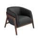 Fotolii - Fotoliu cu design modern piele naturala Black